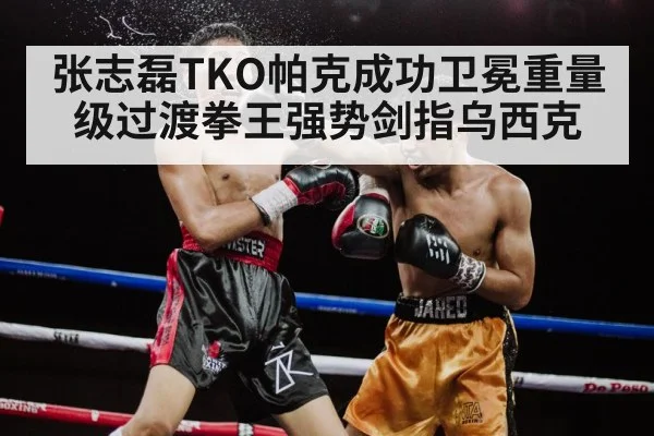张志磊TKO帕克成功卫冕重量级过渡拳王强势剑指乌西克